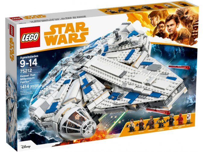 LEGO® Star Wars 75212 Kessel Run Millennium Falcon™  + volná rodinná vstupenka do Muzea LEGA Tábor v hodnotě 490 Kč