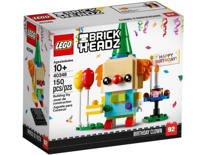LEGO® BrickHeadz 40348 Narozeninový klaun