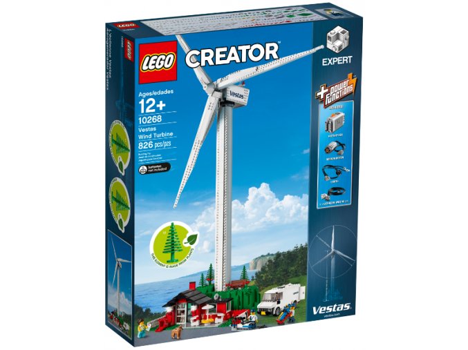 LEGO® Creator 10268 Větrná turbína Vestas  + volná rodinná vstupenka do Muzea LEGA Tábor v hodnotě 590 Kč