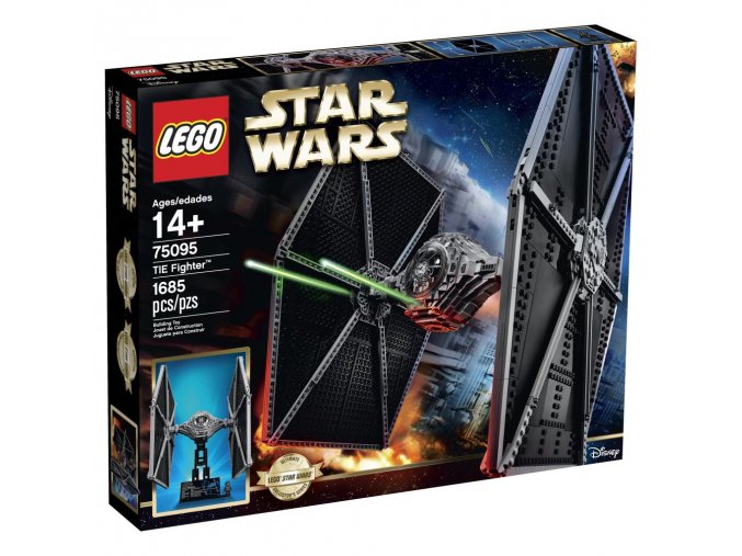 LEGO® Star Wars 75095 Exclusive TIE Fighter  + volná rodinná vstupenka do Muzea LEGA Tábor v hodnotě 490 Kč