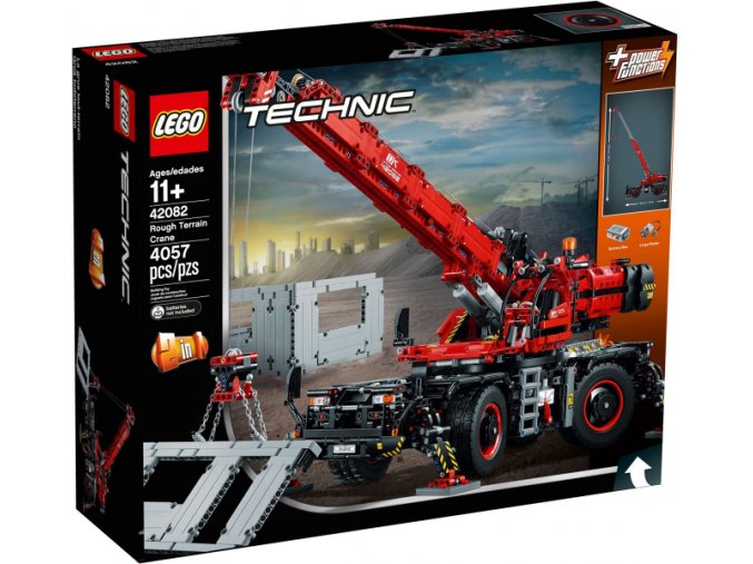 Lego Technic 42082 Terénní jeřáb  + volná rodinná vstupenka do Muzea LEGA Tábor v hodnotě 430 Kč