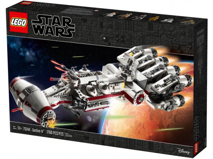 LEGO® STAR WARS 75244 Tantive IV™  + volná rodinná vstupenka do Muzea LEGA Tábor v hodnotě 540 Kč