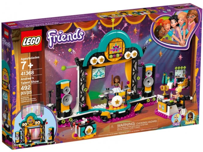 LEGO® FRIENDS 41368 Andrea a talentová show