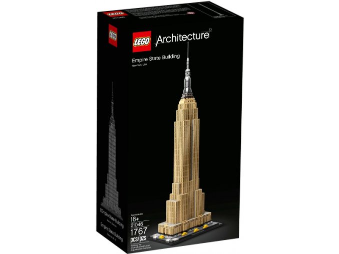 LEGO® Architecture 21046 Empire State Building  + volná rodinná vstupenka do Muzea LEGA Tábor v hodnotě 490 Kč