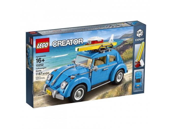 LEGO® 10252 Creator Volkswagen Beetle  + volná rodinná vstupenka do Muzea LEGA Tábor v hodnotě 540 Kč