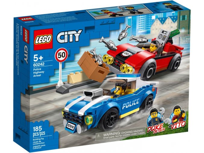 LEGO® City 60242 Policejní honička na dálnici