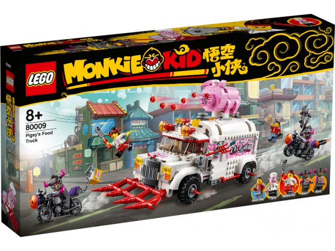 LEGO® Monkie Kid 80009 Pigsyho pojizdné občerstvení