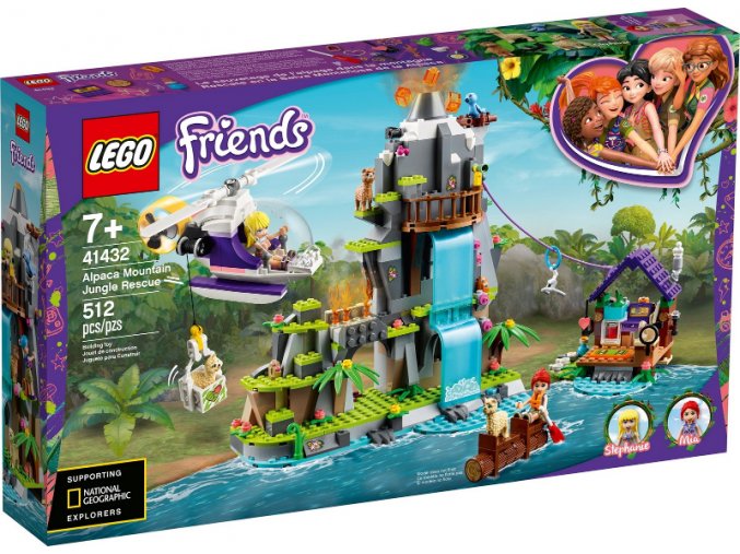 LEGO® Friends 41432 Záchrana lamy na horách v džungli