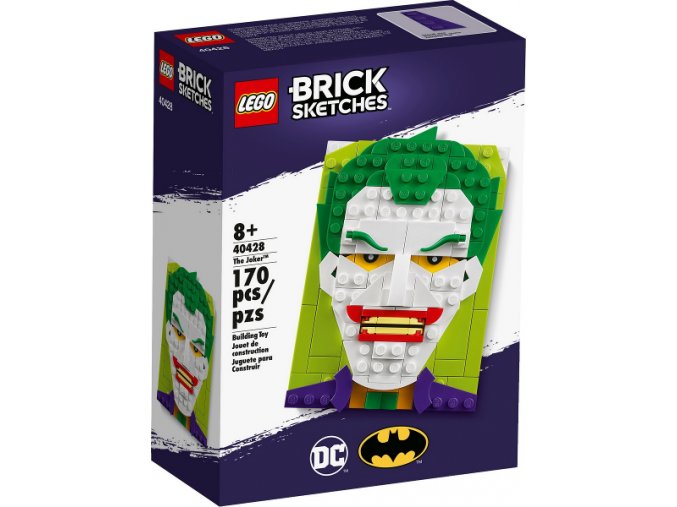 LEGO® Brick Sketches™ 40428 Joker™