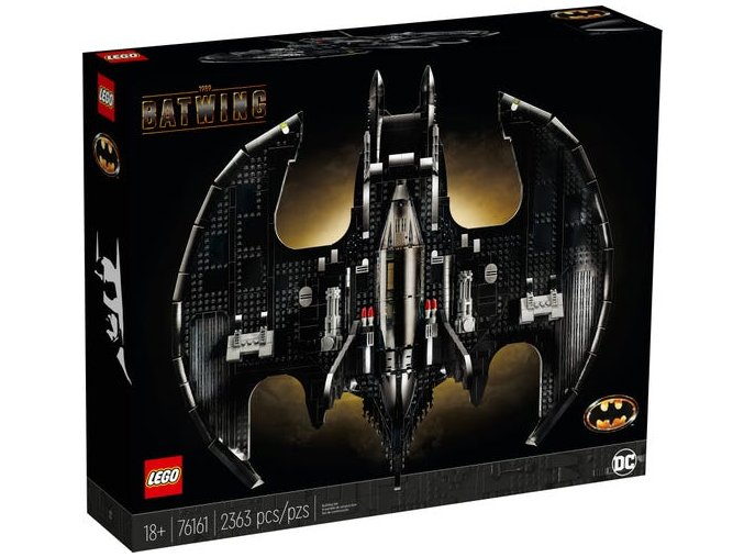 LEGO® 76161 Batman Batwing z roku 1989​  + volná rodinná vstupenka do Muzea LEGA Tábor v hodnotě 540 Kč