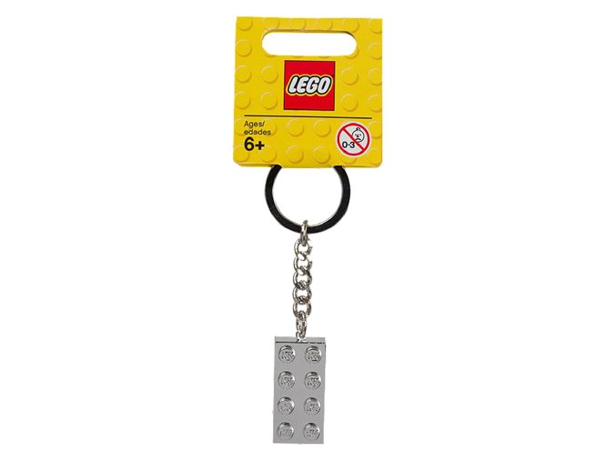 LEGO 851406 Kovový přívěsek na klíče 2 x 4