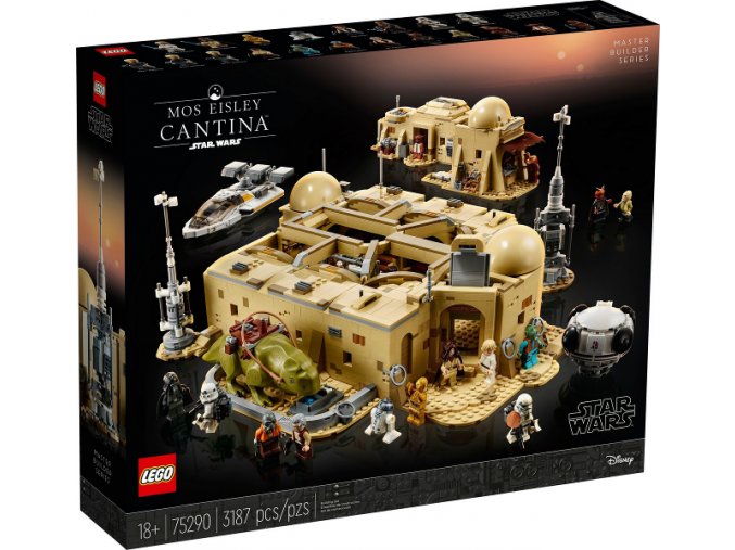 LEGO® Star Wars 75290 Kantýna Mos Eisley  + volná rodinná vstupenka do Muzea LEGA Tábor v hodnotě 540 Kč