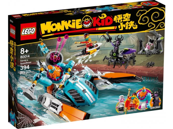 LEGO® Monkie Kid 80014 Sandyho motorový člun