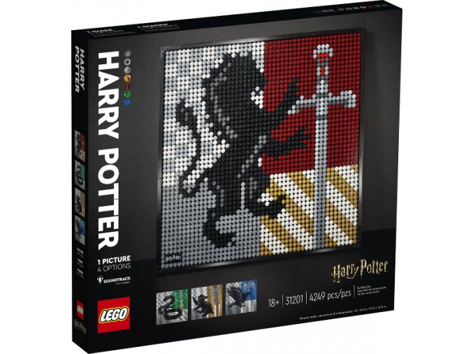 LEGO® Art 31201 Harry Potter Erby bradavických kolejí