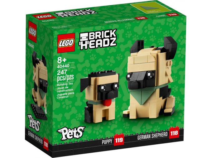 LEGO® BrickHeadz 40440 Německý ovčák