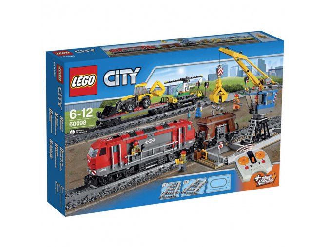 LEGO® City 60098 Nákladní vlak  + volná rodinná vstupenka do Muzea LEGA Tábor v hodnotě 540 Kč