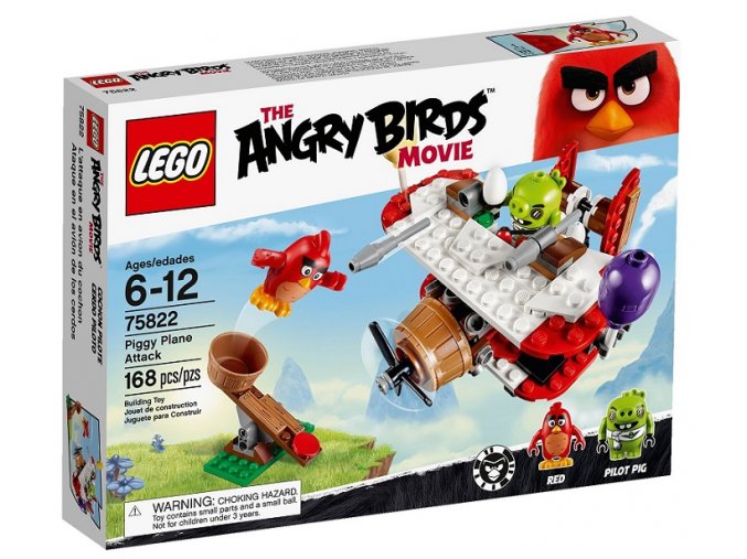 LEGO® Angry Birds 75822 Piggyho letadlový útok