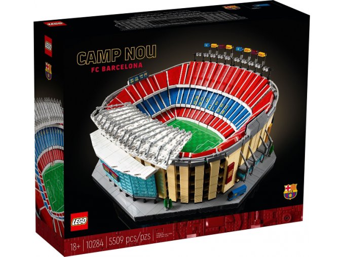 LEGO® Creator Expert 10284 Stadion Camp Nou – FC Barcelona  + volná rodinná vstupenka do Muzea LEGA Tábor v hodnotě 540 Kč