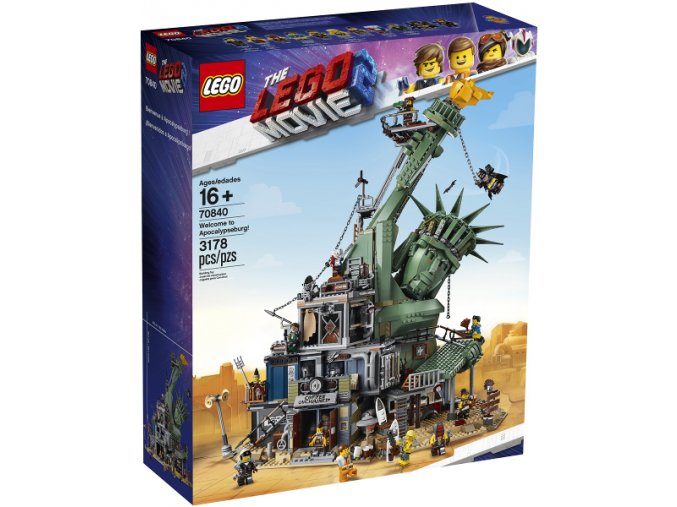 LEGO® MOVIE 70840 Vítejte v Apokalypsburgu!  + volná rodinná vstupenka do Muzea LEGA Tábor v hodnotě 490 Kč