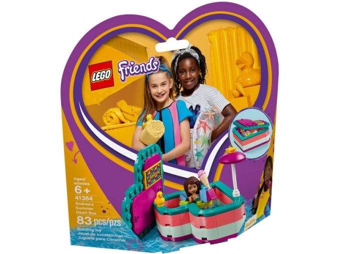 LEGO® Friends 41384 Andrea a letní srdcová krabička