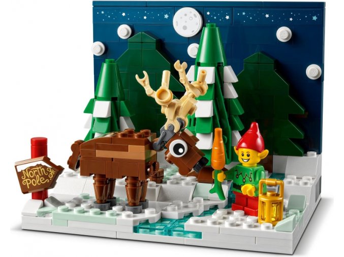 LEGO 40484 Santa's Front Yard (Santova předzahrádka)