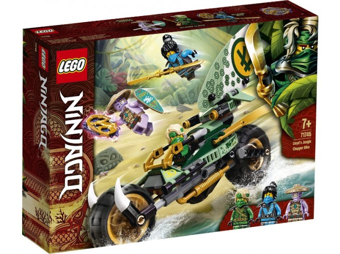 LEGO® Ninjago 71745 Lloydova motorka do džungle