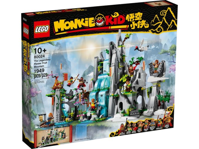 LEGO® Monkie Kid 80024 Hora květin a ovoce ze staré legendy  + volná rodinná vstupenka do Muzea LEGA Tábor v hodnotě 490 Kč