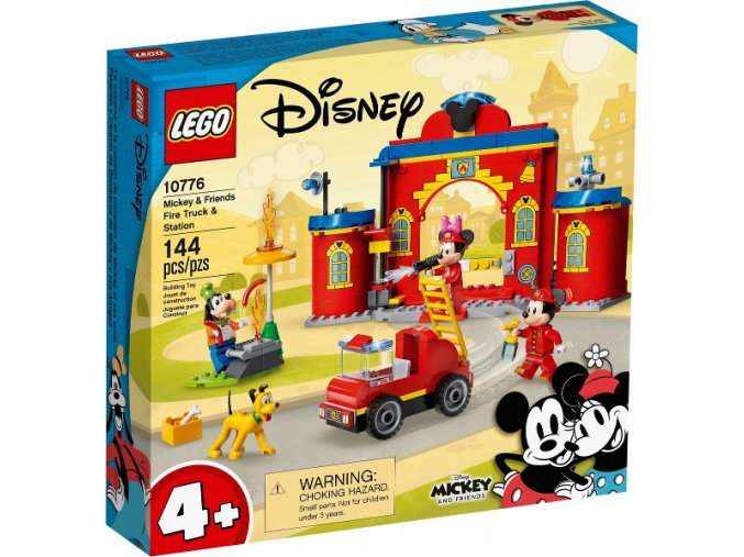 LEGO® Disney 10776 Hasičská stanice a auto Mickeyho a přátel