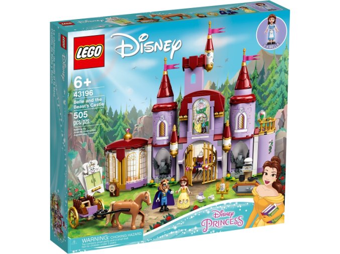 LEGO® Disney 43196 Zámek Krásky a zvířete