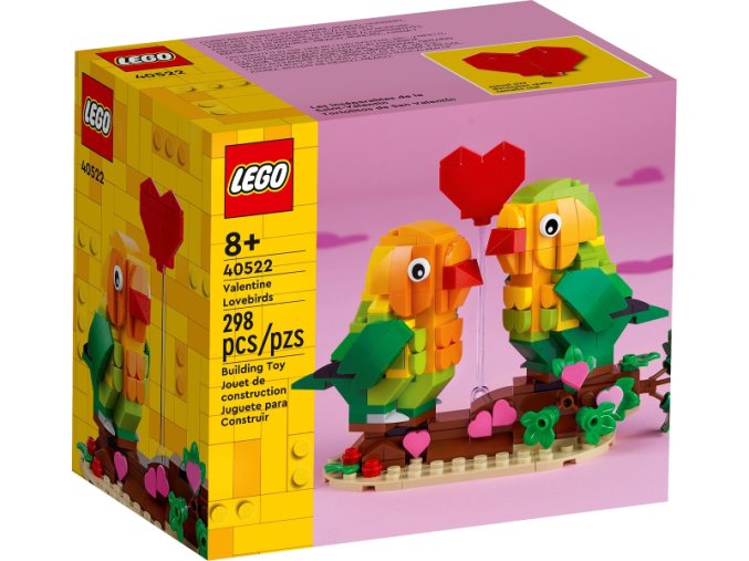 LEGO® 40522 Valentýnské hrdličky