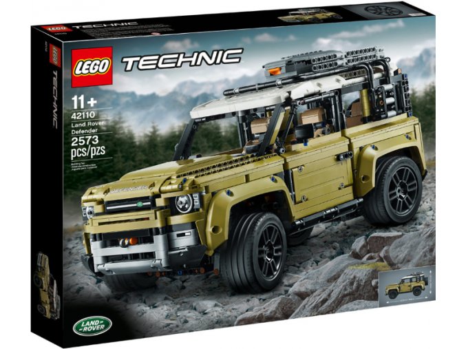 LEGO® TECHNIC 42110 Land Rover Defender  + volná rodinná vstupenka do Muzea LEGA Tábor v hodnotě 490 Kč