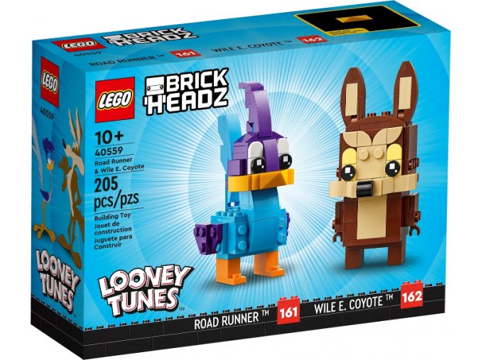LEGO® BrickHeadz 40559 Road Runner a Wile E. Coyote