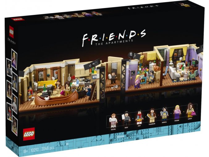 LEGO® Creator 10292 Byty ze seriálu Přátelé  + volná rodinná vstupenka do Muzea LEGA Tábor v hodnotě 540 Kč