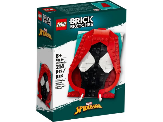 LEGO® Brick Sketches™ 40536 Miles Morales