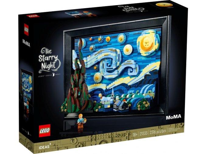 LEGO® Ideas 21333 Vincent van Gogh – Hvězdná noc