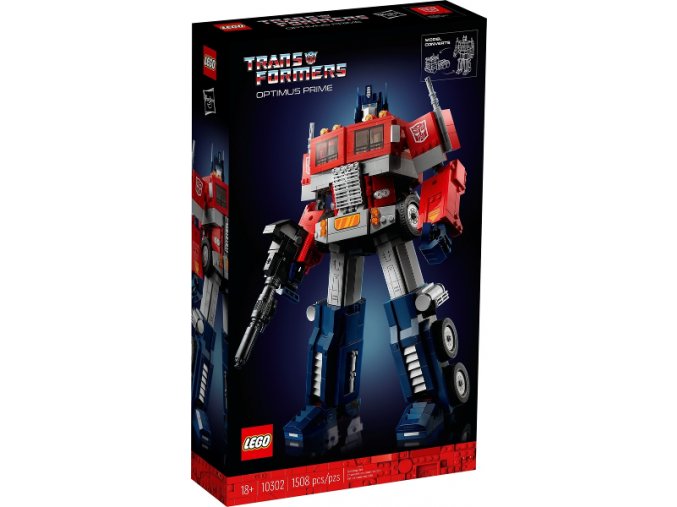LEGO® Creator Expert 10302 Optimus Prime  + volná rodinná vstupenka do Muzea LEGA Tábor v hodnotě 590 Kč