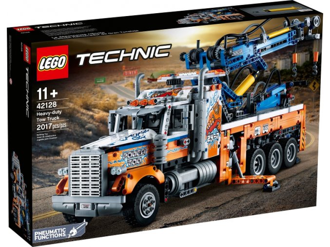LEGO® Technic 42128 Výkonný odtahový vůz  + volná rodinná vstupenka do Muzea LEGA Tábor v hodnotě 540 Kč