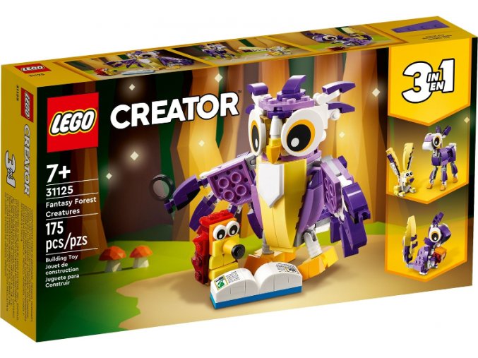 LEGO® Creator 31125 Zvířátka z kouzelného lesa