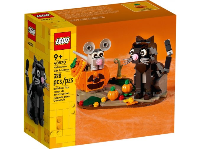 LEGO 40570 Halloweenská kočka a myš