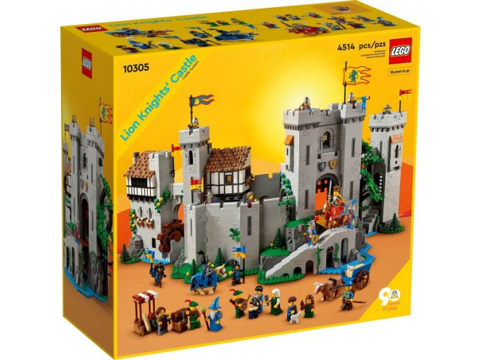 LEGO® ICONS 10305 Hrad Lvího rytíře  + volná rodinná vstupenka do Muzea LEGA Tábor v hodnotě 540 Kč