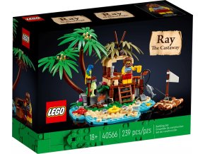 LEGO®  Ideas 40566 Ray the Castaway (Trosečník Ray)