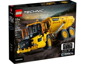 LEGO® Technic 42114 Kloubový dampr Volvo 6x6  + volná rodinná vstupenka do Muzea LEGA Tábor v hodnotě 490 Kč