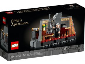 LEGO® 40579 Eiffel's Apartment  + volná rodinná vstupenka do Muzea LEGA Tábor v hodnotě 490 Kč