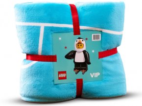 LEGO® 5007023 FLÍSOVÁ DEKA VIP Medium Azure
