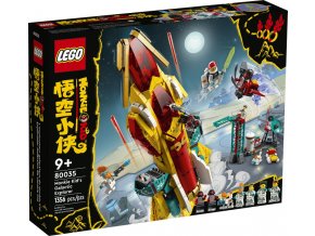 LEGO® Monkie Kid™ 80035 Galaktická průzkumná loď Monkie Kida  + volná rodinná vstupenka do Muzea LEGA Tábor v hodnotě 430 Kč