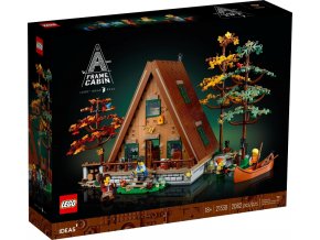 LEGO® Ideas 21338 Chata „Áčko“  + volná rodinná vstupenka do Muzea LEGA Tábor v hodnotě 540 Kč