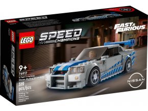 LEGO®  Speed Champions 76917 2 Fast 2 Furious Nissan Skyline GT-R (R34)