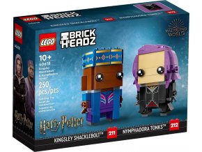 LEGO® BrickHeadz 40618 Kingsley Pastorek a Nymphadora Tonksová