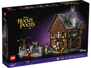 LEGO® Ideas 21341 Disney Hokus pokus: Chatka sester Sandersonových  + volná rodinná vstupenka do Muzea LEGA Tábor v hodnotě 490 Kč