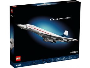 LEGO® Icons 10318 Concorde  + volná rodinná vstupenka do Muzea LEGA Tábor v hodnotě 540 Kč